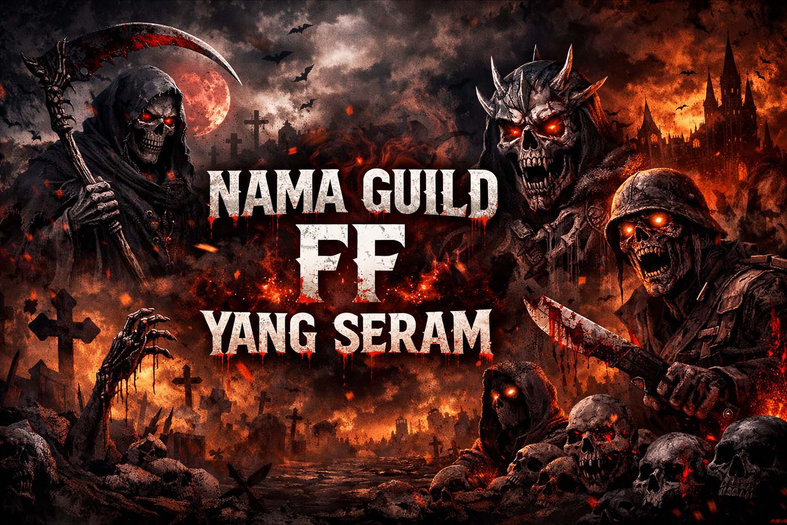 Nama Guild FF yang Seram Keren dan Unik