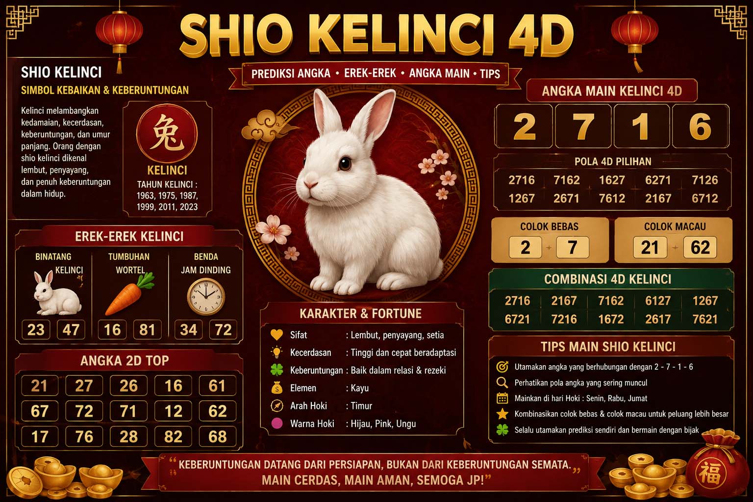 Shio Kelinci 4D: Panduan Lengkap, Arti, dan Informasi Terbaru 2026